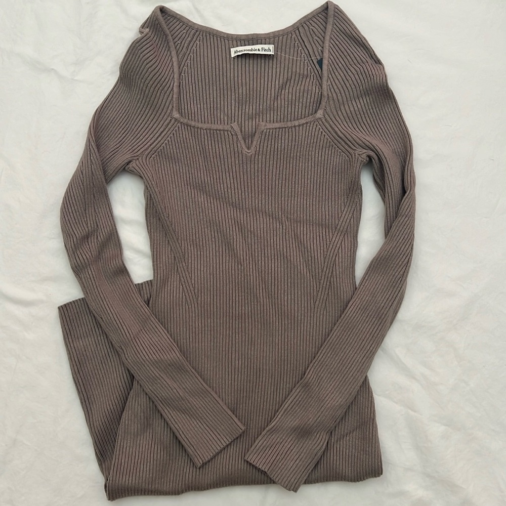 A+F Sweater Dress - Taupe